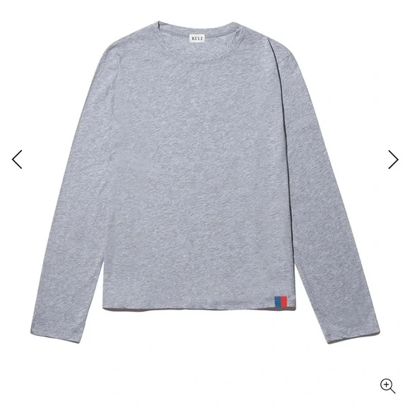 Kule Modern Long Sleeve Gray Women's Top - Picture 4 of 7